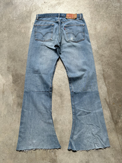 LEVIS 501 CUSTOM FLARED DENIM 34/32