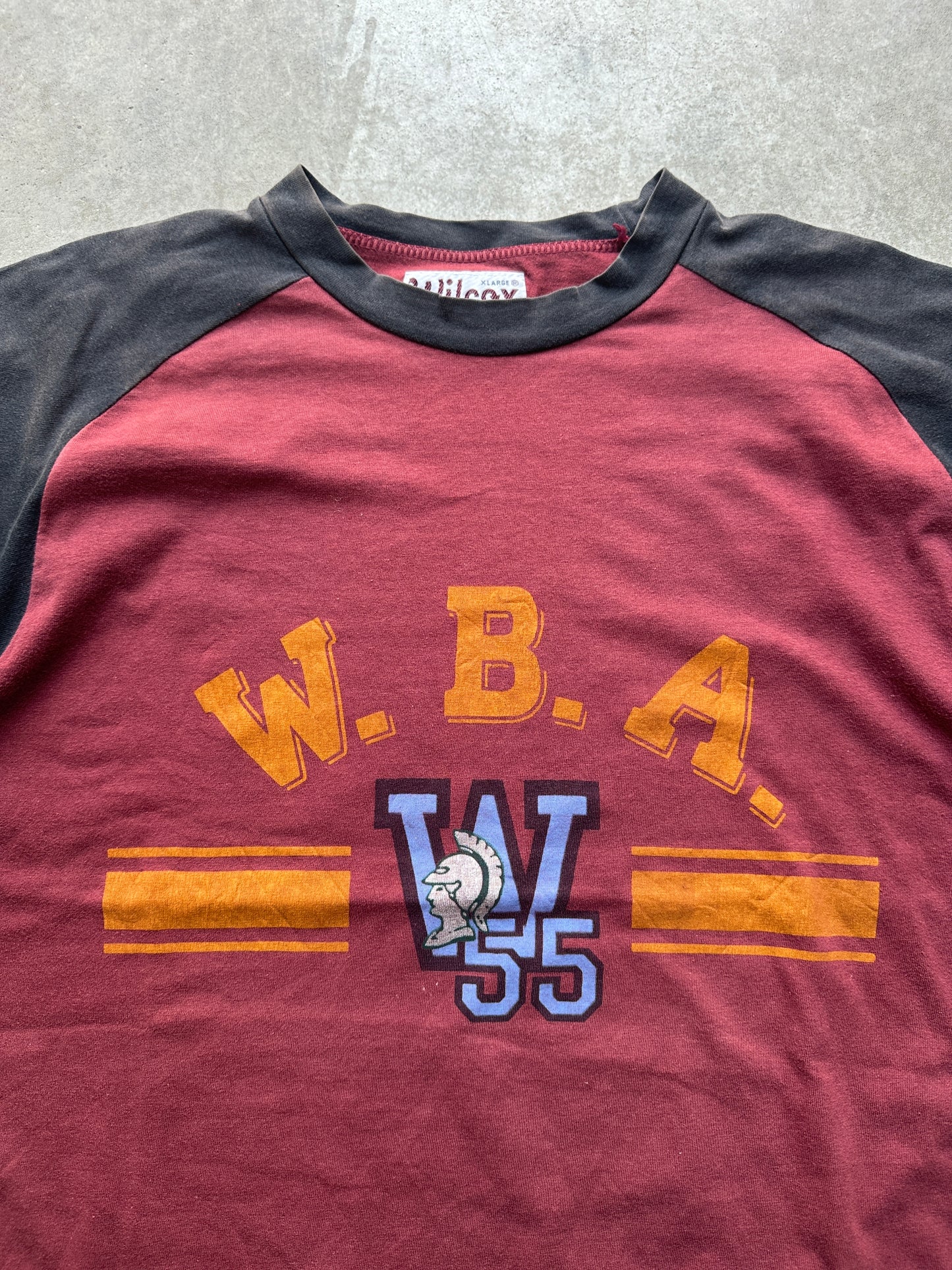 WBA CROPPED RAGLAN TEE