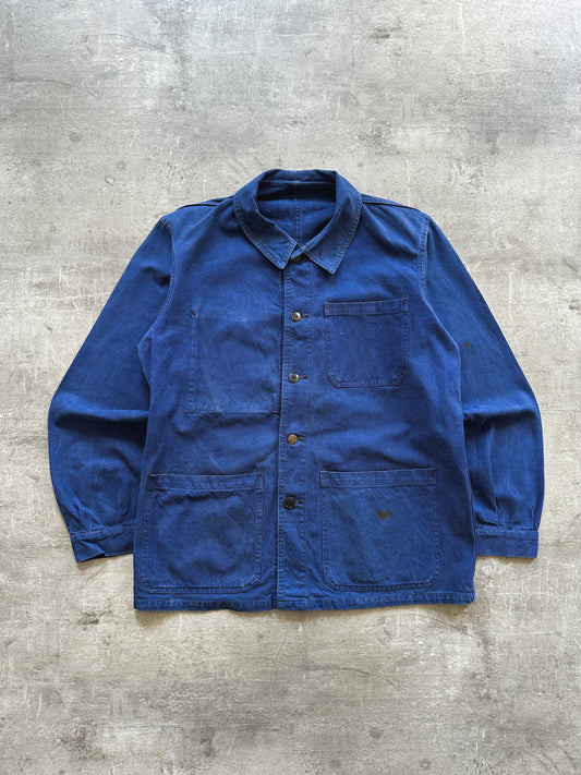 1950's BLEU FRENCH WORK JACKET